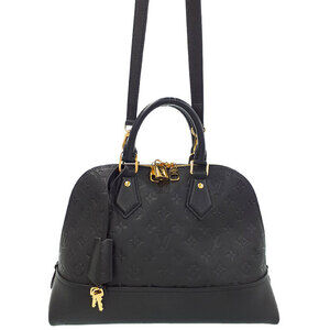 Louis Vuitton Monogram Empreinte Neo Alma Bag Black